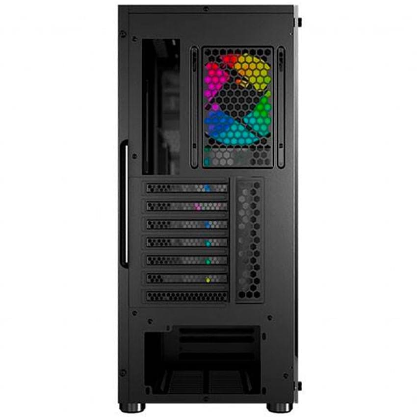 Gabinete Msi Mag Vampiric Fans Argb Negro Atx Mid Tower